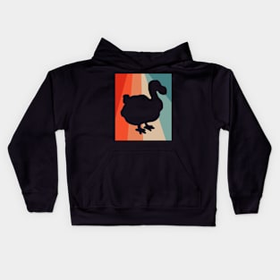 Dodo Sonnenuntergang Liebhaber Frauen Fan Kids Hoodie